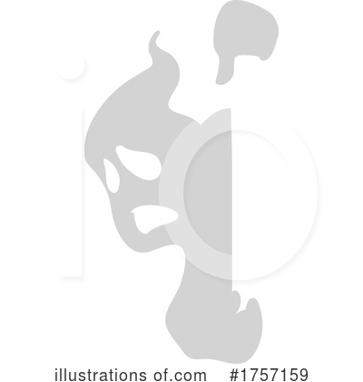 Royalty-Free (RF) Ghost Clipart Illustration by Vector Tradition SM - Stock Sample #1757159
