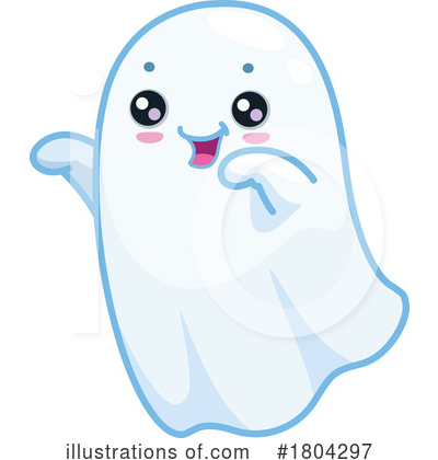 Royalty-Free (RF) Ghost Clipart Illustration by Vector Tradition SM - Stock Sample #1804297