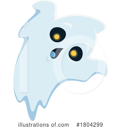 Royalty-Free (RF) Ghost Clipart Illustration by Vector Tradition SM - Stock Sample #1804299
