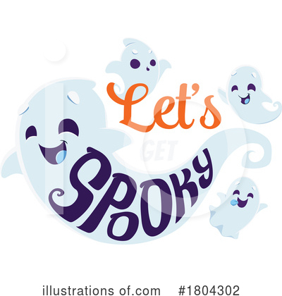 Royalty-Free (RF) Ghost Clipart Illustration by Vector Tradition SM - Stock Sample #1804302
