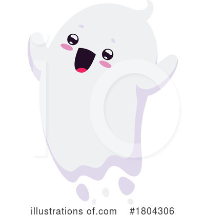 Royalty-Free (RF) Ghost Clipart Illustration by Vector Tradition SM - Stock Sample #1804306