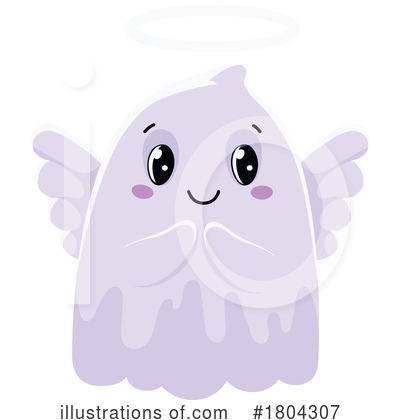 Royalty-Free (RF) Ghost Clipart Illustration by Vector Tradition SM - Stock Sample #1804307