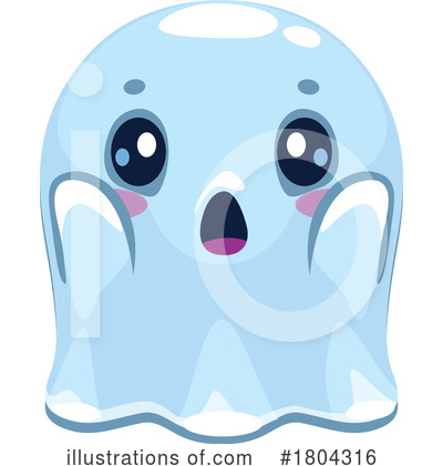 Royalty-Free (RF) Ghost Clipart Illustration by Vector Tradition SM - Stock Sample #1804316