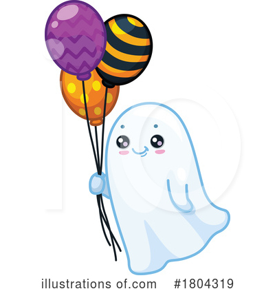 Royalty-Free (RF) Ghost Clipart Illustration by Vector Tradition SM - Stock Sample #1804319