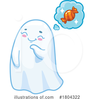 Royalty-Free (RF) Ghost Clipart Illustration by Vector Tradition SM - Stock Sample #1804322