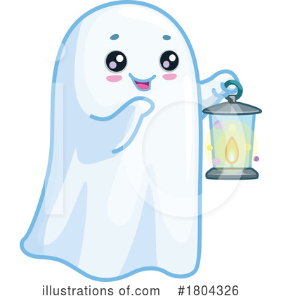 Royalty-Free (RF) Ghost Clipart Illustration by Vector Tradition SM - Stock Sample #1804326