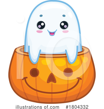 Royalty-Free (RF) Ghost Clipart Illustration by Vector Tradition SM - Stock Sample #1804332