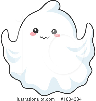 Royalty-Free (RF) Ghost Clipart Illustration by Vector Tradition SM - Stock Sample #1804334