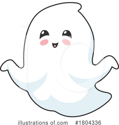 Royalty-Free (RF) Ghost Clipart Illustration by Vector Tradition SM - Stock Sample #1804336