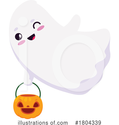 Royalty-Free (RF) Ghost Clipart Illustration by Vector Tradition SM - Stock Sample #1804339