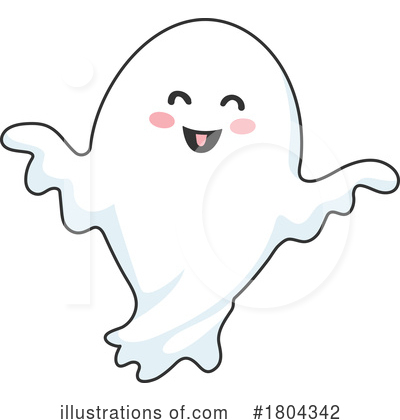 Royalty-Free (RF) Ghost Clipart Illustration by Vector Tradition SM - Stock Sample #1804342