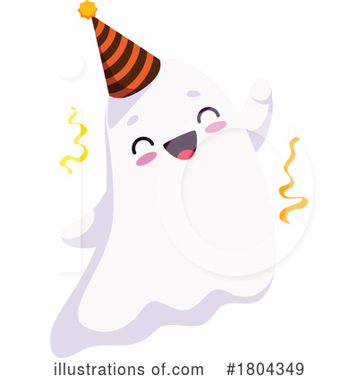Royalty-Free (RF) Ghost Clipart Illustration by Vector Tradition SM - Stock Sample #1804349