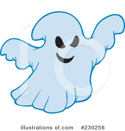 Royalty-Free (RF) Ghost Clipart Illustration by visekart - Stock Sample #230256