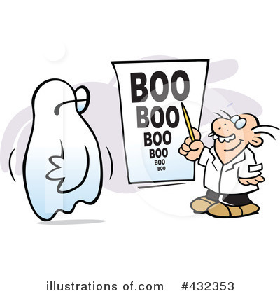 Royalty-Free (RF) Ghost Clipart Illustration by Johnny Sajem - Stock Sample #432353