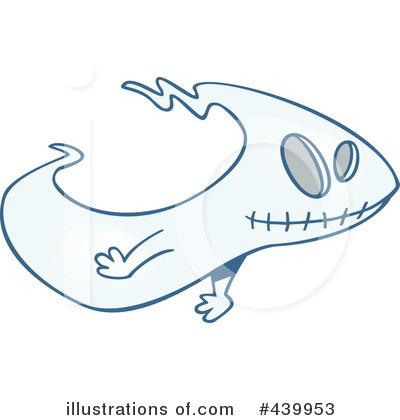 Royalty-Free (RF) Ghost Clipart Illustration by toonaday - Stock Sample #439953