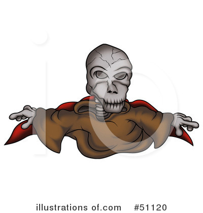 Royalty-Free (RF) Ghost Clipart Illustration by dero - Stock Sample #51120