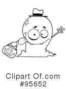 Ghost Clipart #95652 by Hit Toon
