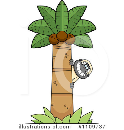 Palm Tree Clipart #1109737 by Cory Thoman