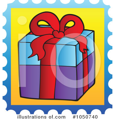 Royalty-Free (RF) Gift Clipart Illustration by visekart - Stock Sample #1050740
