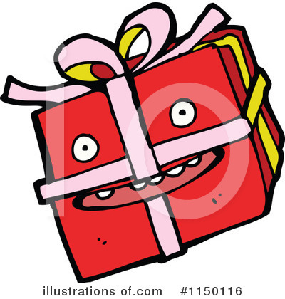 Royalty-Free (RF) Gift Clipart Illustration by lineartestpilot - Stock Sample #1150116