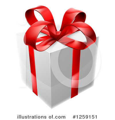 Christmas Present Clipart #1259151 by AtStockIllustration
