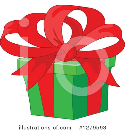 Royalty-Free (RF) Gift Clipart Illustration by Pushkin - Stock Sample #1279593