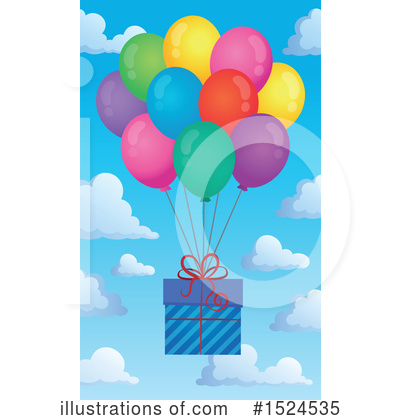 Royalty-Free (RF) Gift Clipart Illustration by visekart - Stock Sample #1524535