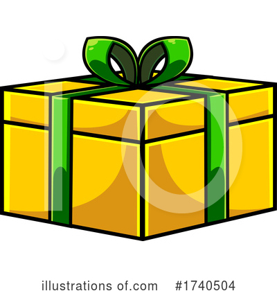 Royalty-Free (RF) Gift Clipart Illustration by Hit Toon - Stock Sample #1740504