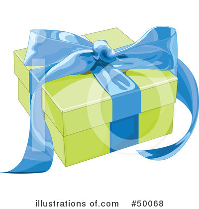 Royalty-Free (RF) Gift Clipart Illustration by Pushkin - Stock Sample #50068