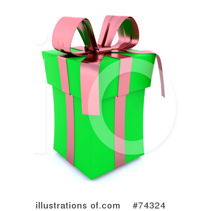 Royalty-Free (RF) Gift Clipart Illustration by KJ Pargeter - Stock Sample #74324