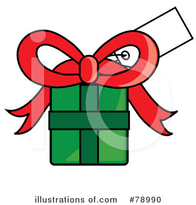 Royalty-Free (RF) Gift Clipart Illustration by Pams Clipart - Stock Sample #78990