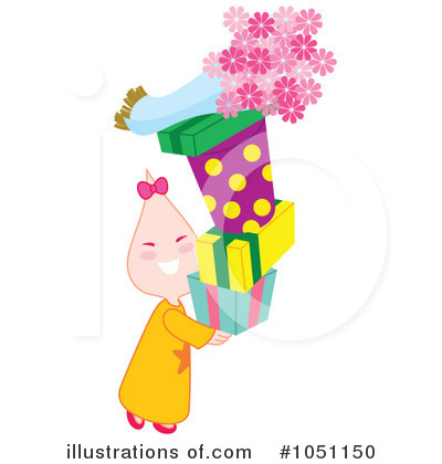 Royalty-Free (RF) Gifts Clipart Illustration by Cherie Reve - Stock Sample #1051150