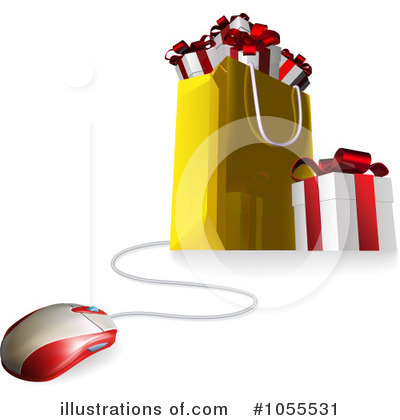 Royalty-Free (RF) Gifts Clipart Illustration by AtStockIllustration - Stock Sample #1055531