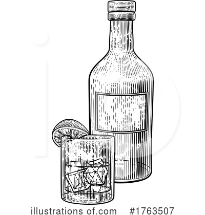 Gin Clipart #1763507 by AtStockIllustration