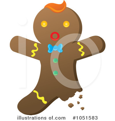 Gingerbread Clipart #1051583 by Rosie Piter