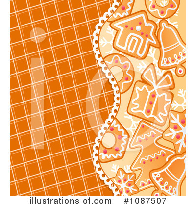 Royalty-Free (RF) Gingerbread Clipart Illustration by Vector Tradition SM - Stock Sample #1087507