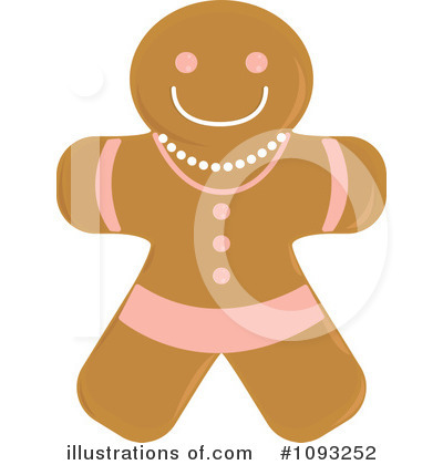 Royalty-Free (RF) Gingerbread Clipart Illustration by Randomway - Stock Sample #1093252