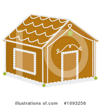 Gingerbread House Clipart #1093256 by Randomway