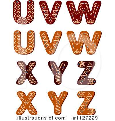 Royalty-Free (RF) Gingerbread Clipart Illustration by Vector Tradition SM - Stock Sample #1127229