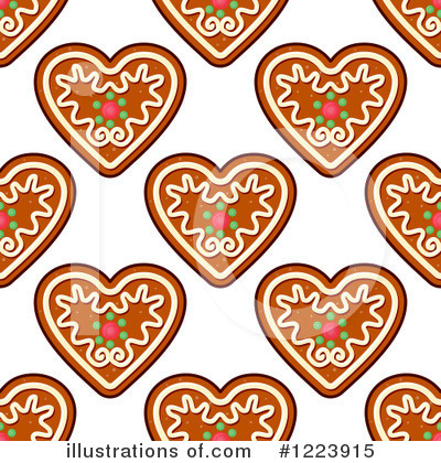 Gingerbread Cookie Clipart #1223915 by Vector Tradition SM