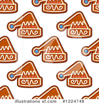 Royalty-Free (RF) Gingerbread Clipart Illustration by Vector Tradition SM - Stock Sample #1224748