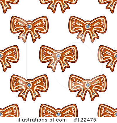 Royalty-Free (RF) Gingerbread Clipart Illustration by Vector Tradition SM - Stock Sample #1224751