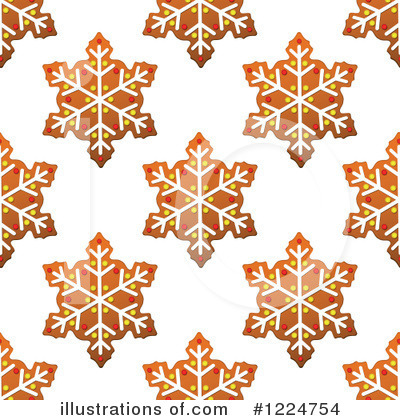 Royalty-Free (RF) Gingerbread Clipart Illustration by Vector Tradition SM - Stock Sample #1224754