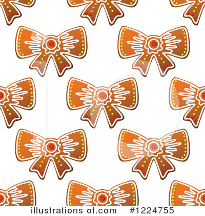 Royalty-Free (RF) Gingerbread Clipart Illustration by Vector Tradition SM - Stock Sample #1224755