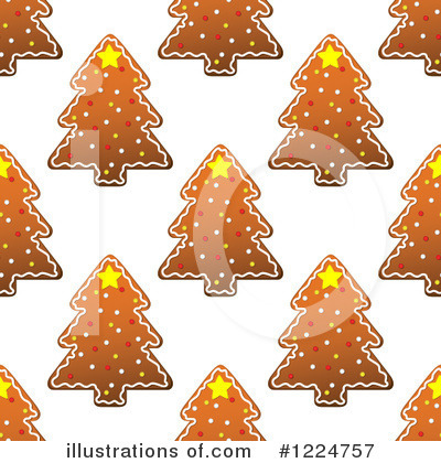 Royalty-Free (RF) Gingerbread Clipart Illustration by Vector Tradition SM - Stock Sample #1224757