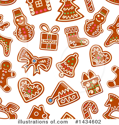 Royalty-Free (RF) Gingerbread Clipart Illustration by Vector Tradition SM - Stock Sample #1434602