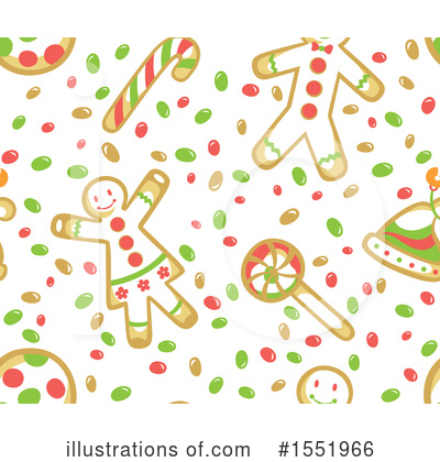 Royalty-Free (RF) Gingerbread Clipart Illustration by Cherie Reve - Stock Sample #1551966