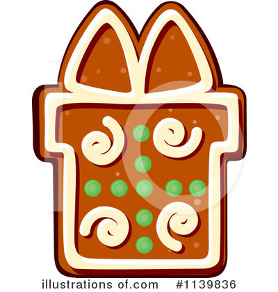 Royalty-Free (RF) Gingerbread Cookie Clipart Illustration by Vector Tradition SM - Stock Sample #1139836