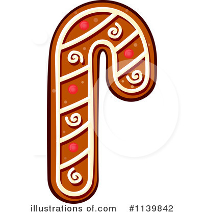 Royalty-Free (RF) Gingerbread Cookie Clipart Illustration by Vector Tradition SM - Stock Sample #1139842