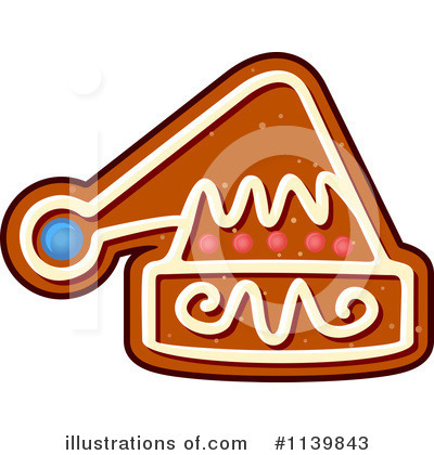 Royalty-Free (RF) Gingerbread Cookie Clipart Illustration by Vector Tradition SM - Stock Sample #1139843